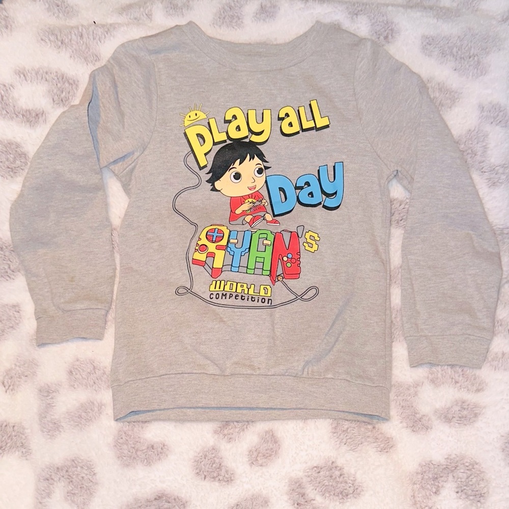Ryan’s world sweatshirt